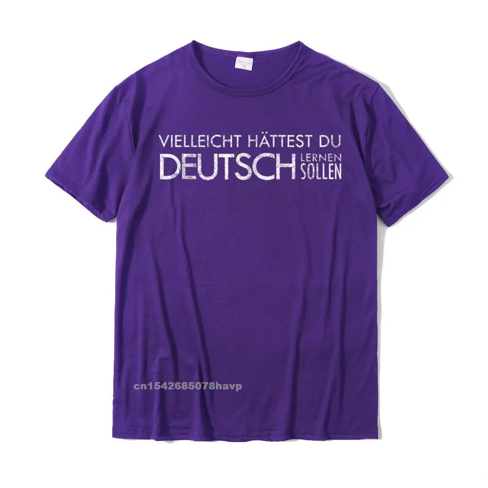 Maybe You Should Have Learned German - Funny Germany T-Shirt T Shirts Design Oversized Male Tops Shirts Design Cotton