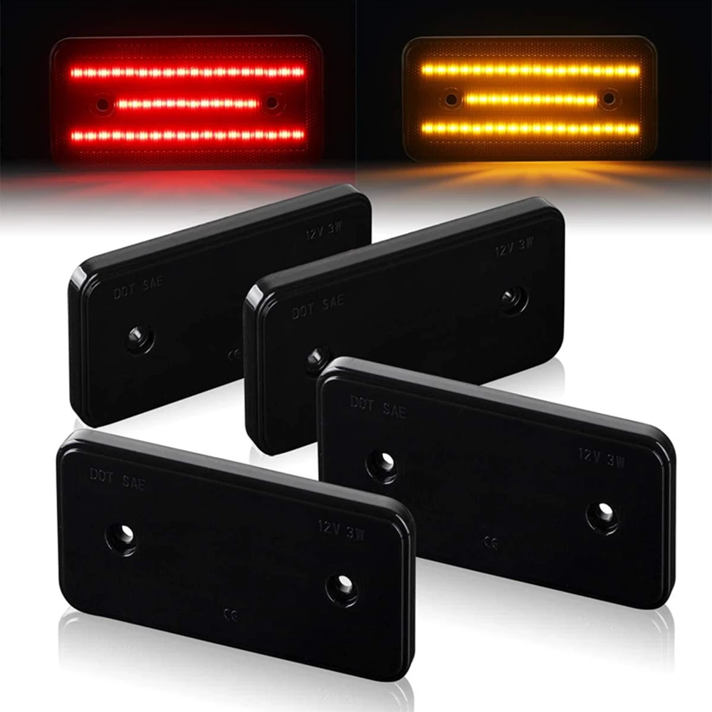 

Front&Rear Full LED Side Marker Light Benz Car Accessories Blinker Lamp For 02-14 Mercedes Benz W463 G-Class G500 G550 G55 AMG