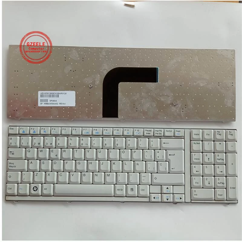 

NEW Laptop SP keyboard For LG R700 S900 White