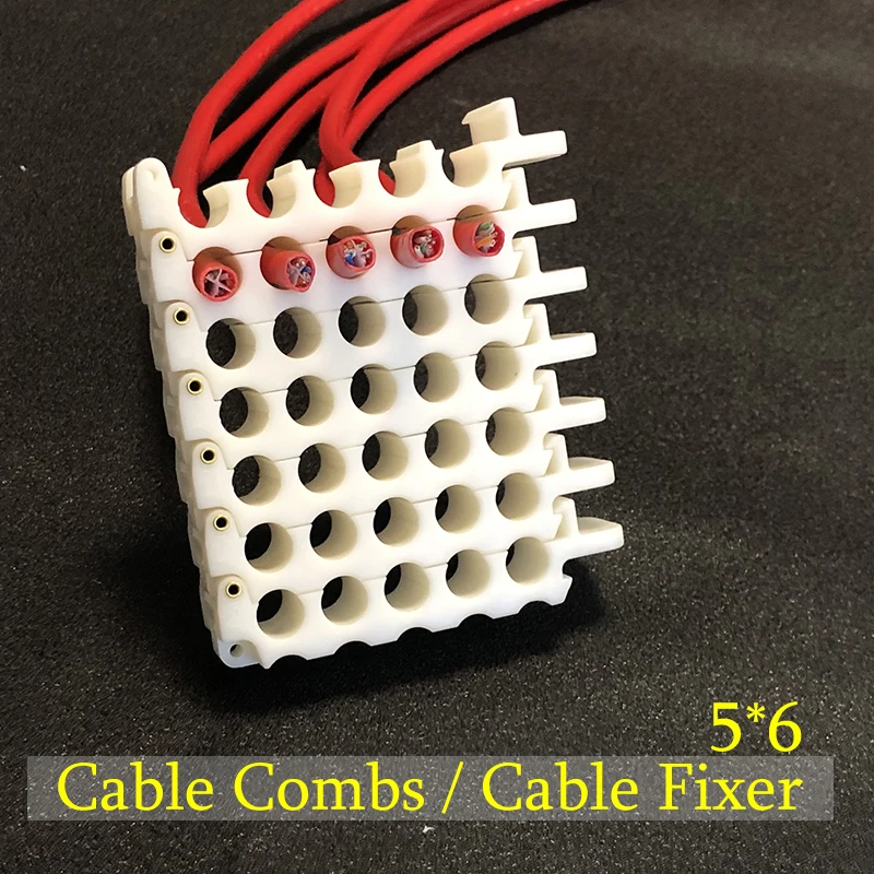 

Network Cable Sorting Cat 5 / Cat 6 Network Cable Comb Machine Wire Harness Arrangement Tidy Tools for Computer Room Cable Fixer