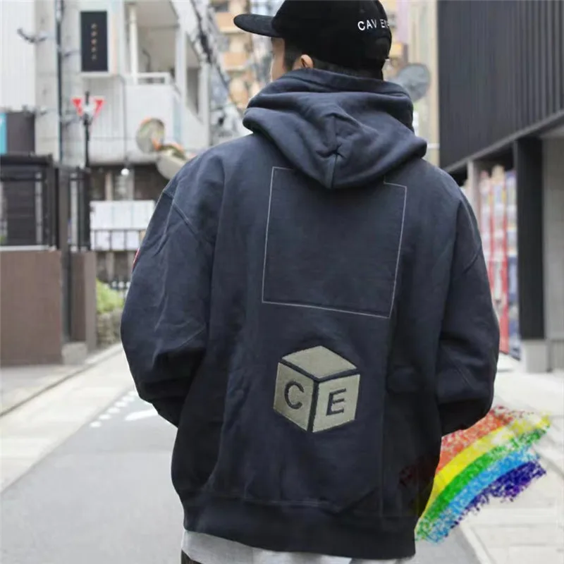 

Толстовка CAV EMPT C.E 19AW 450 г, толстовка из хлопка для мужчин и женщин, Свитшот высокого качества 1:1, мужская хлопковая толстовка, пуловер