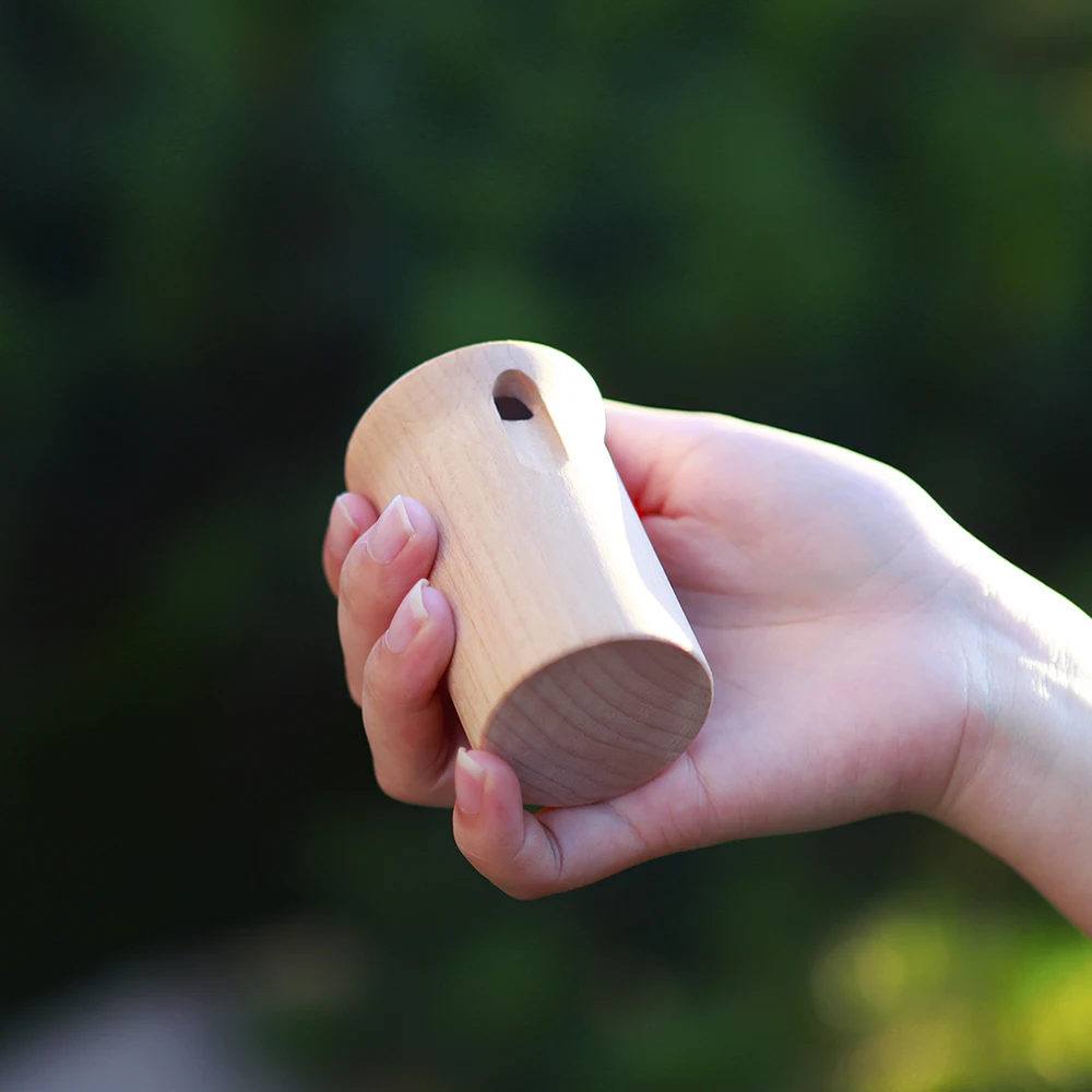 M MBAT Orff Musical Instruments Wood Bird Sound Whistle Kids Educational Toys Baby Gifts Outdoor Multifunction Christmas Present