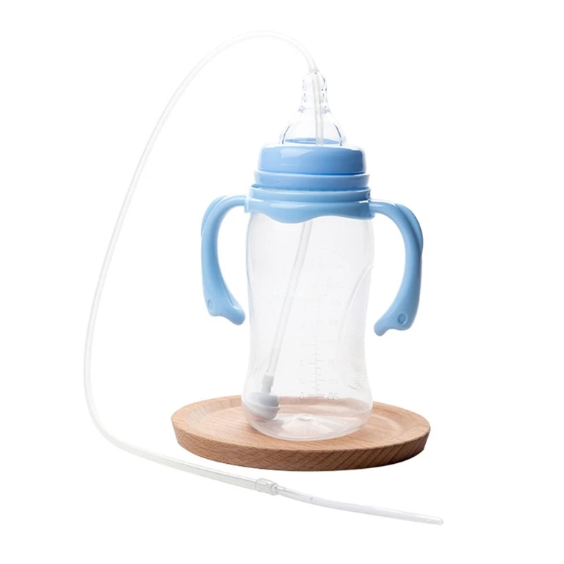 Tubo de silicone bebê desmame assistente de enfermagem tubo de leite do bebê bomba de mama ajuda