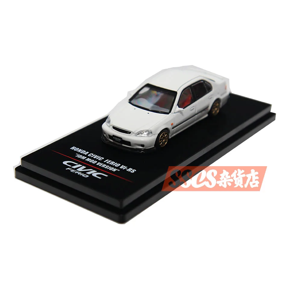 INNO64 1:64 Honda Civic FERIO TypeR EK3 OsakaJDM VI RS JDAM MOD VERSION  collection die casting alloy car model ornaments