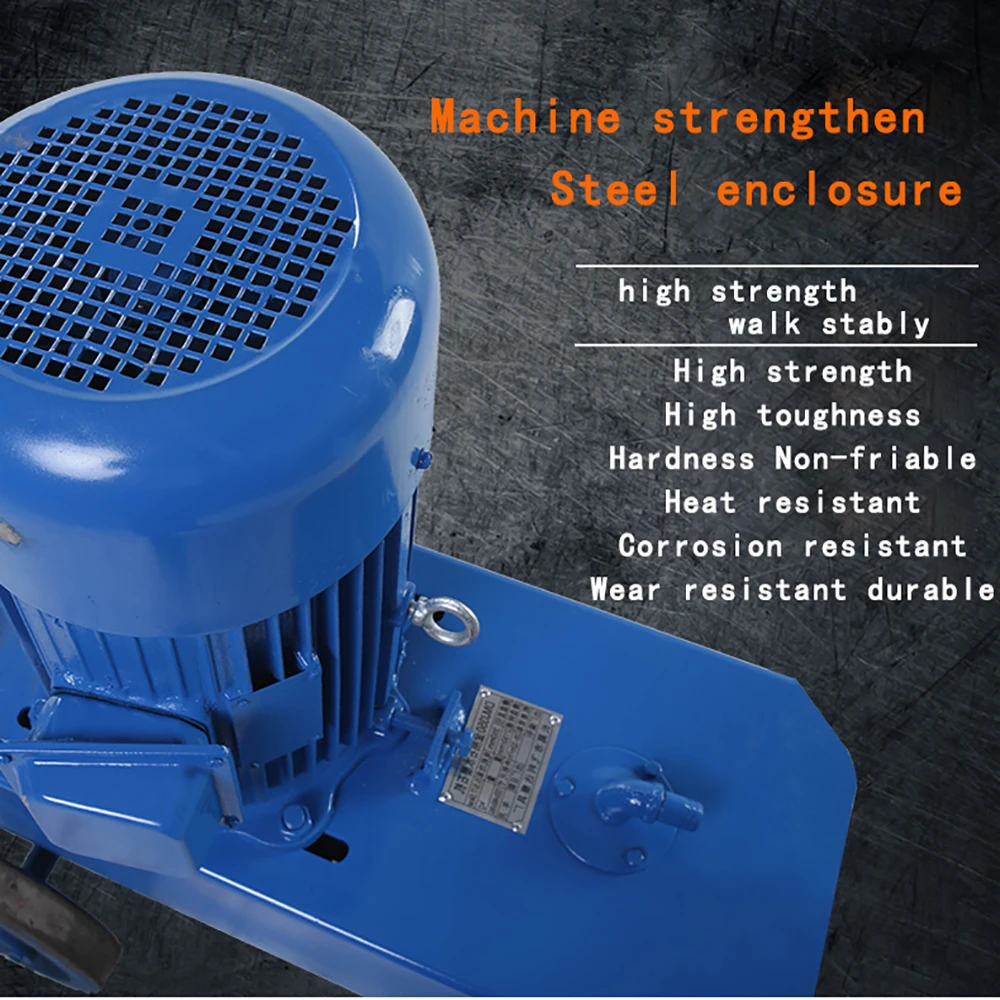 380V Terrazzo machine Polish and renovate the ground Cement ground machine Concrete grinder Floor polishing polisher