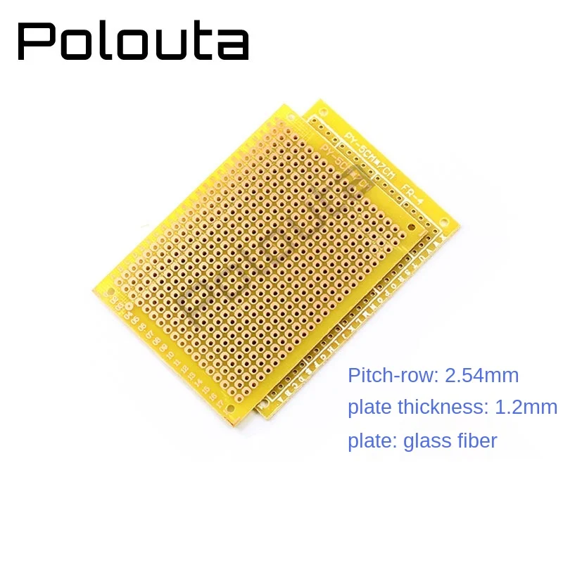 9 * 15cm 2.54 PCB Single-Sided Copper-Plated Epoxy Glass Fiber Universal Board Five-Hole Supper Capacitor Protection Board