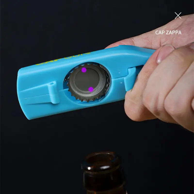 Aixiangru CUP GUN UFO Launch Bottle Opener,Creative Personality Beer Cap Web Celebrity Sniper Firing Gun,Corkscrew