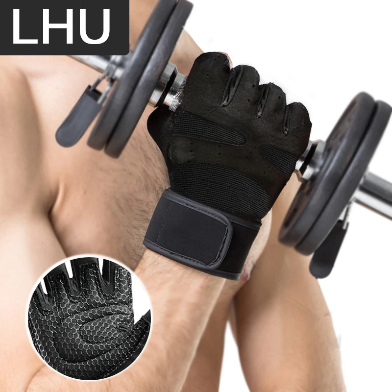 Gym Gloves Fitness Weight Lifting Gloves Body Building Training Sports Exercise Sport Workout Glove for Men Women