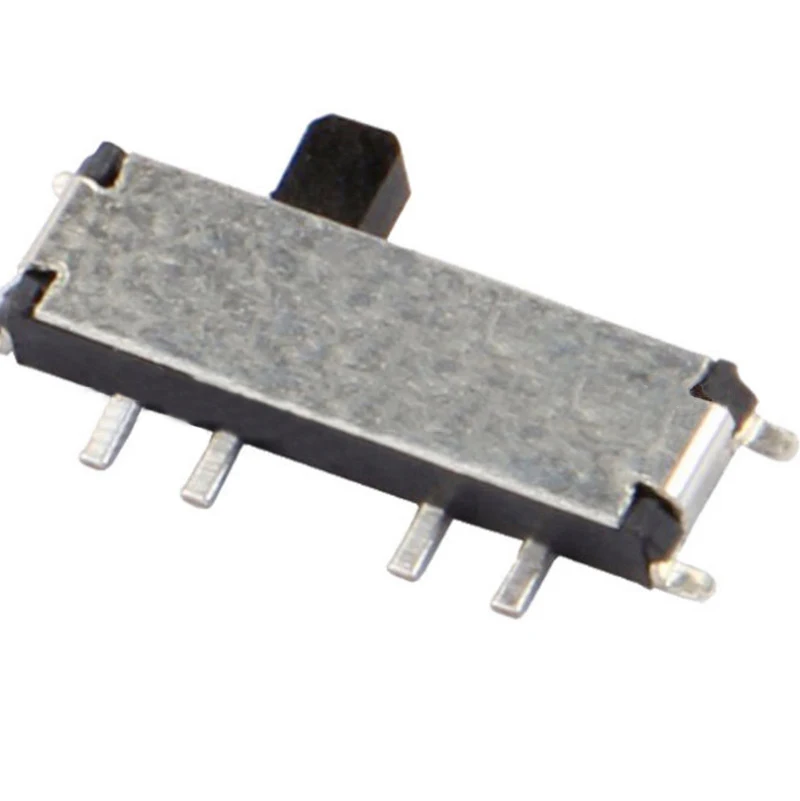 Interruptor de palanca de piezas, Mini Interruptores deslizantes SMD SMT de 8 pines, 10 MSK-13C01, MSK13C01