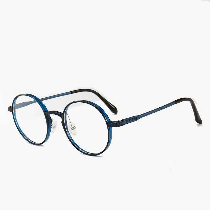BCLEAR 2026 New Arrival Plastic Steel Classic Vintage Glasses Frame Students Light Retro Flat Round Optical Eyeglasses Frames