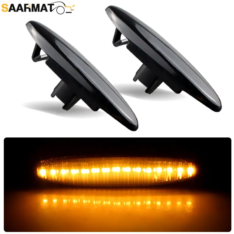 2X LED Front Fender Side Marker Light Turn Signal Lamp for Lexus IS250 IS350 Toyota MARK X REIZ CROWN UZZ40 Highlander Camry 40