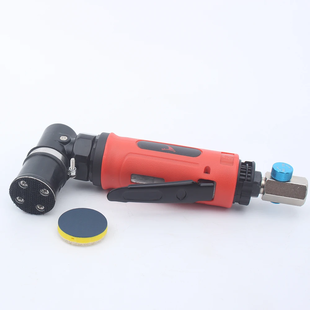 YOUSAILING High Quality 1 Inch Orbital Sander Spot Pneumatic Polishing Machine Tool 90 Degree Point Polisher