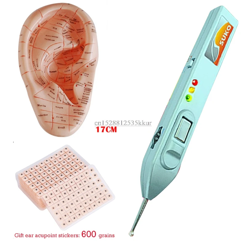 Auricularpoints Acupuncture Point Search Ear Detection Pen Ear Acupoint Search Ear Auriculotherapy Vaccaria seeds