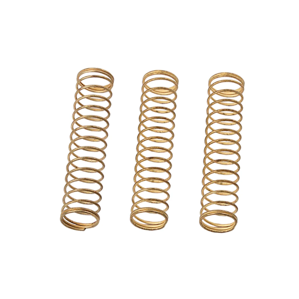 3 Pieces Trumpet Springs Metal, Musical Instrument Parts For Trumpet Replacement Accessory Springs Brass Wind Trumpet Parts