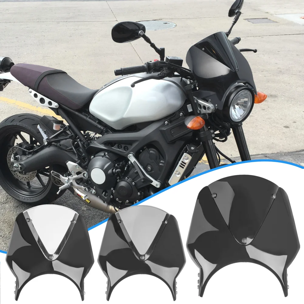 

XSR700 XSR 700 2018 2019 Motorcycle Windscreen Windshield Wind Deflector For Yamaha XSR900 XSR 900 2016-2021 2017 Accessories