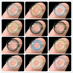 EYESHARE Color Contact Lenses for Eyes 1 Pair Colored Contacted Lenses Yearly Colored Lenses Beauty Makeup Color Lens Eyes