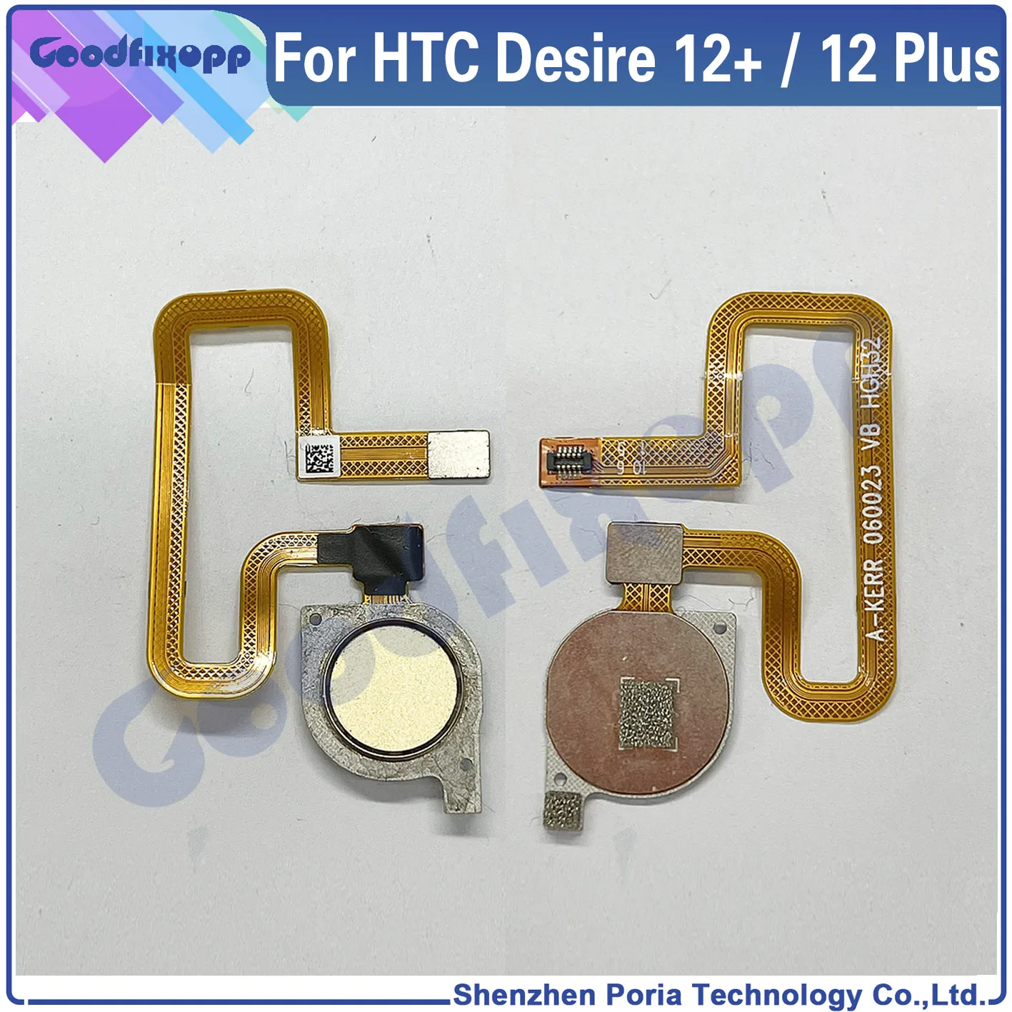 For HTC Desire 12+ 12Plus Mobile Phone Home Button FingerPrint Touch ID Sensor Flex Cable Ribbon For HTC Desire 12 Plus 12 +