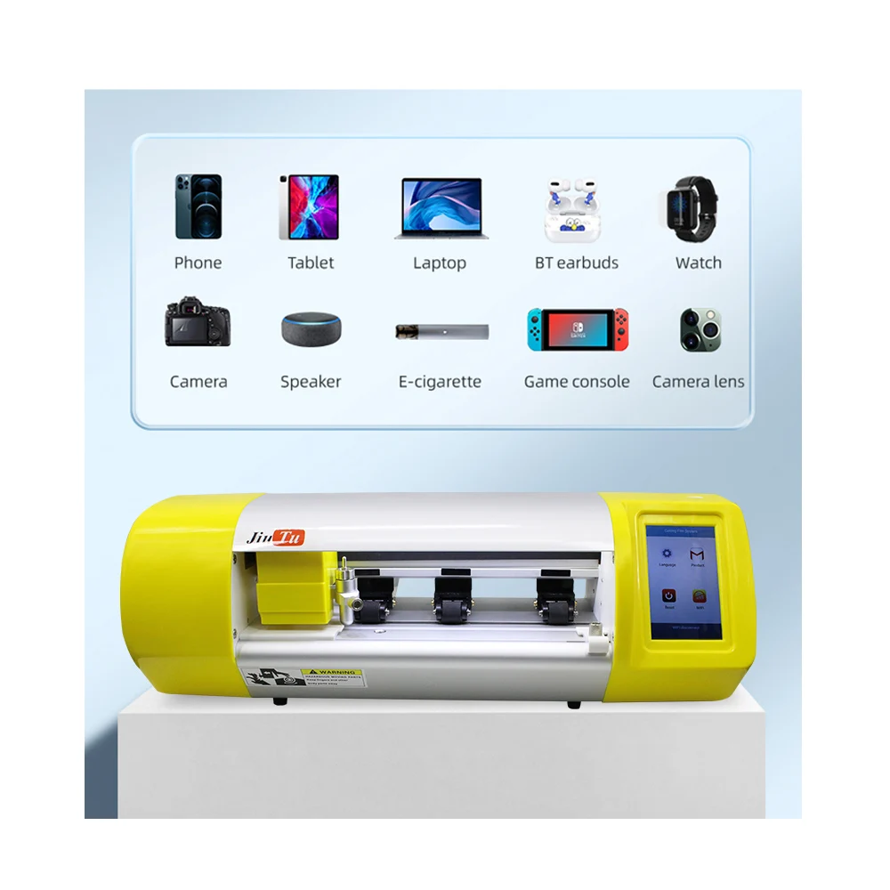 Jiutu TPU Film Cutting Machine Mobile Phone Built In Computer Screen Protector Hydrogel Film Cutter Plotter