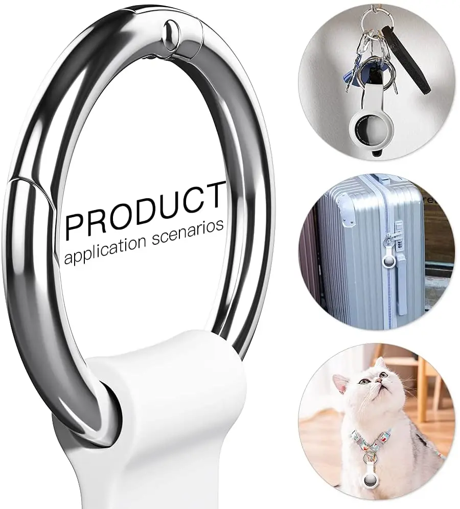 2021 ل أبل Airtag حافظة سيليكون واقية غطاء للأكمام المفاتيح Airtags-المقتفي 1 قطعة غطاء من السيليكون ل Airtag اكسسوارات