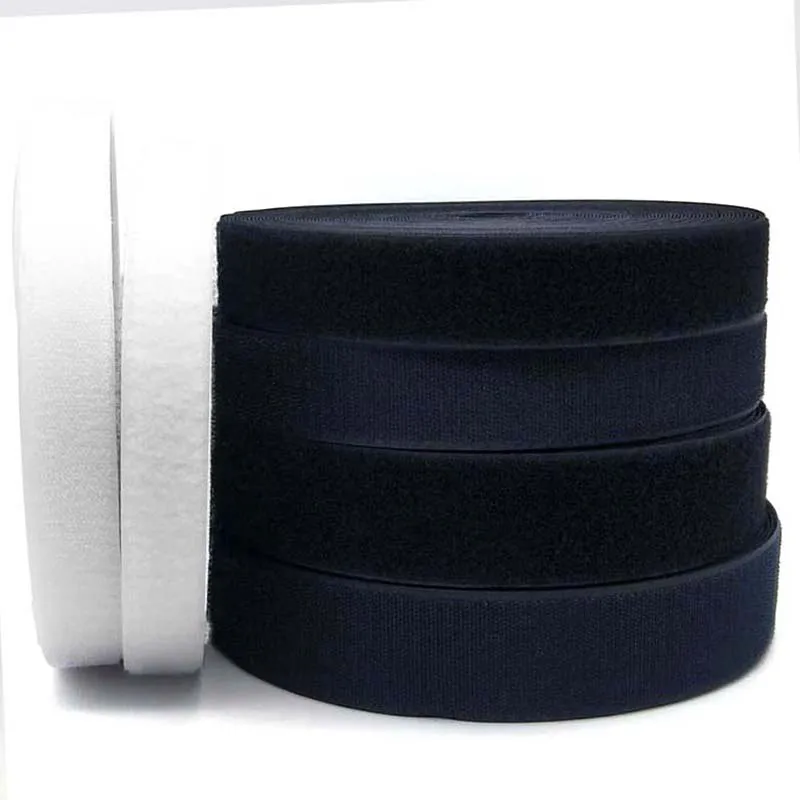 1Meter/Metrer Nylon Hook And LoopTape Fastener Tape Ties Magic Hook-And-Loop Fasten Tape 2/3/5/6/7/8/10/cm Wholesale