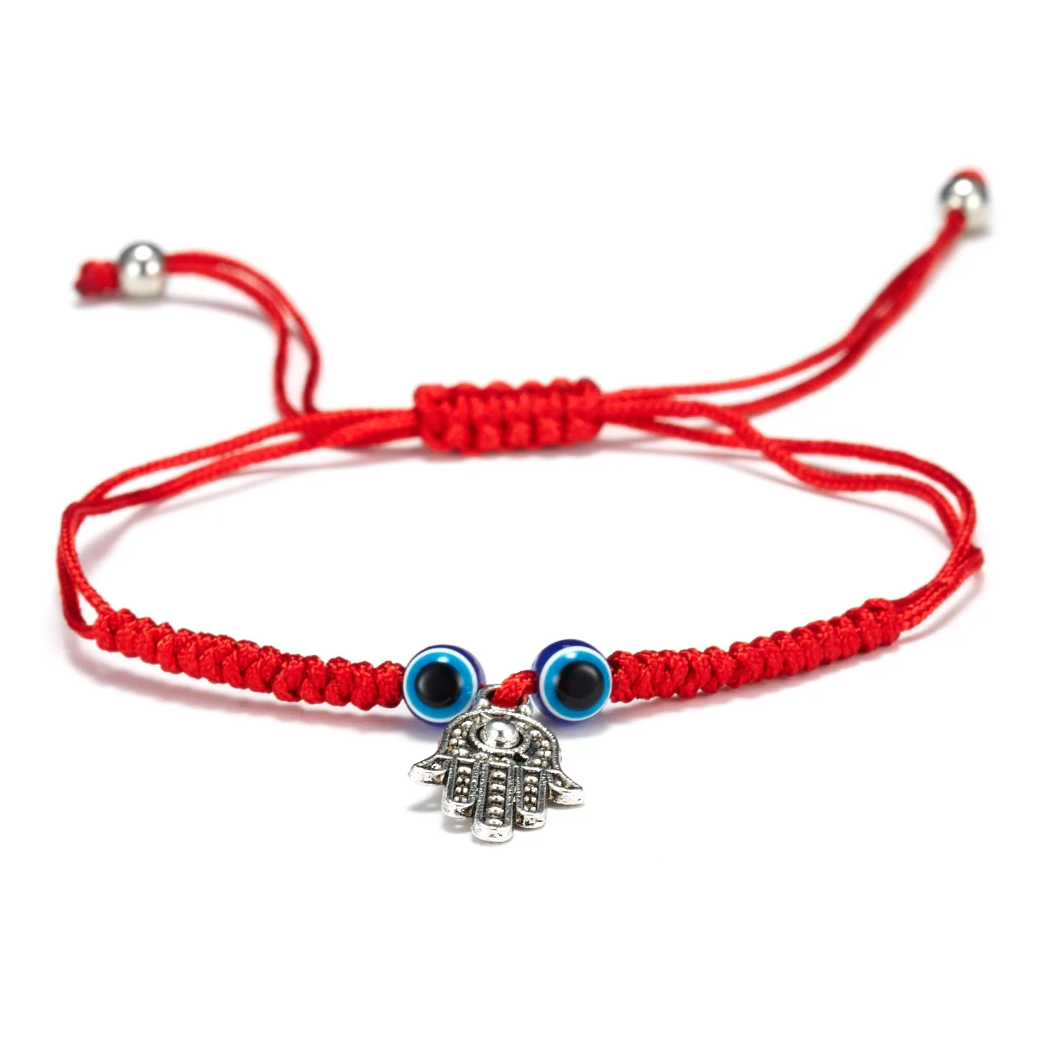 Turkish Lucky Evil Eye Bracelets For Women Handmade Red Thread String Bracelet Charm Lucky Adjustable Rope Friendship Jewelry