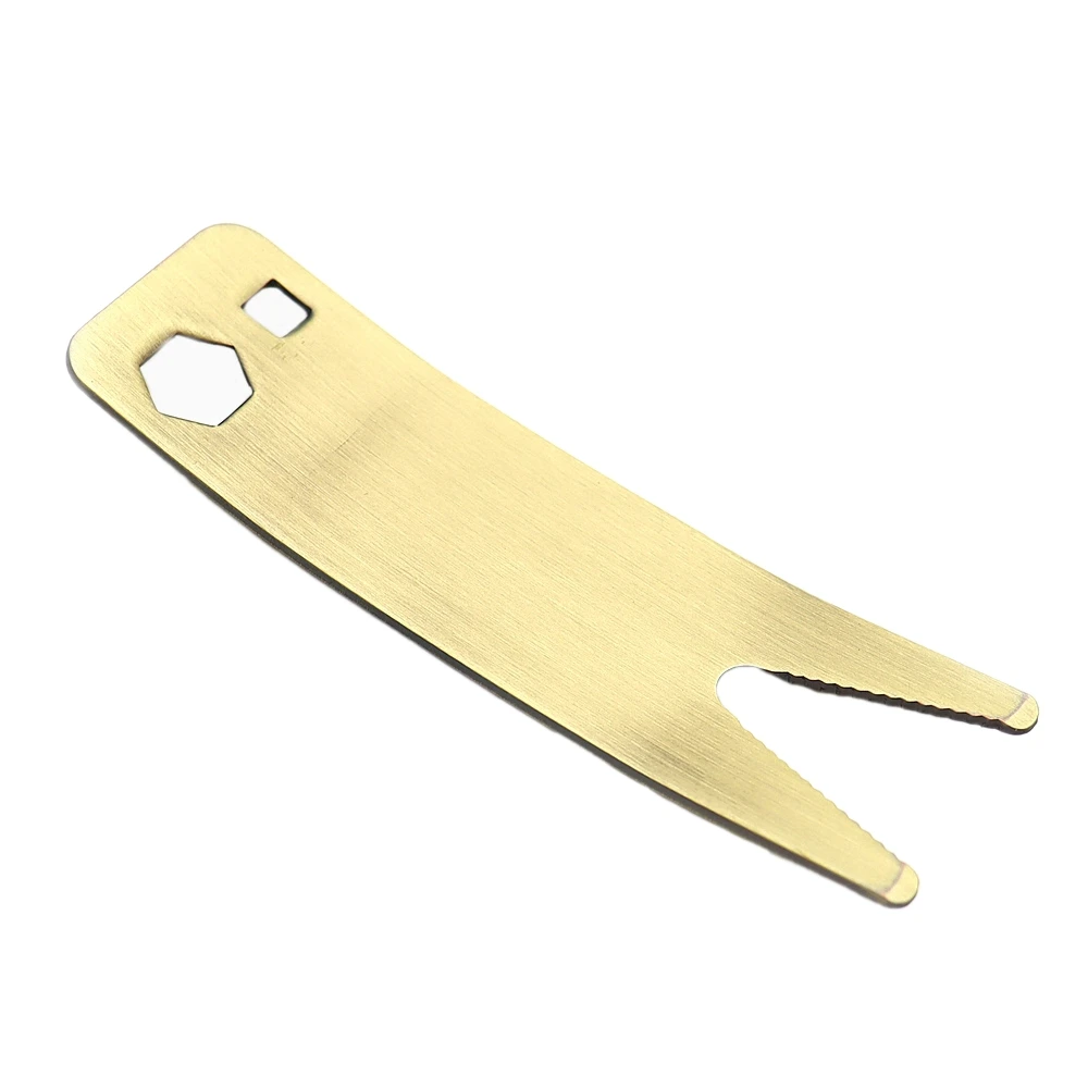 Guitar Bass Metal Spanner Wrench Multi Tool Replacement for Guitar Tightening Pots Switches Jacks Knob Collar Bronze