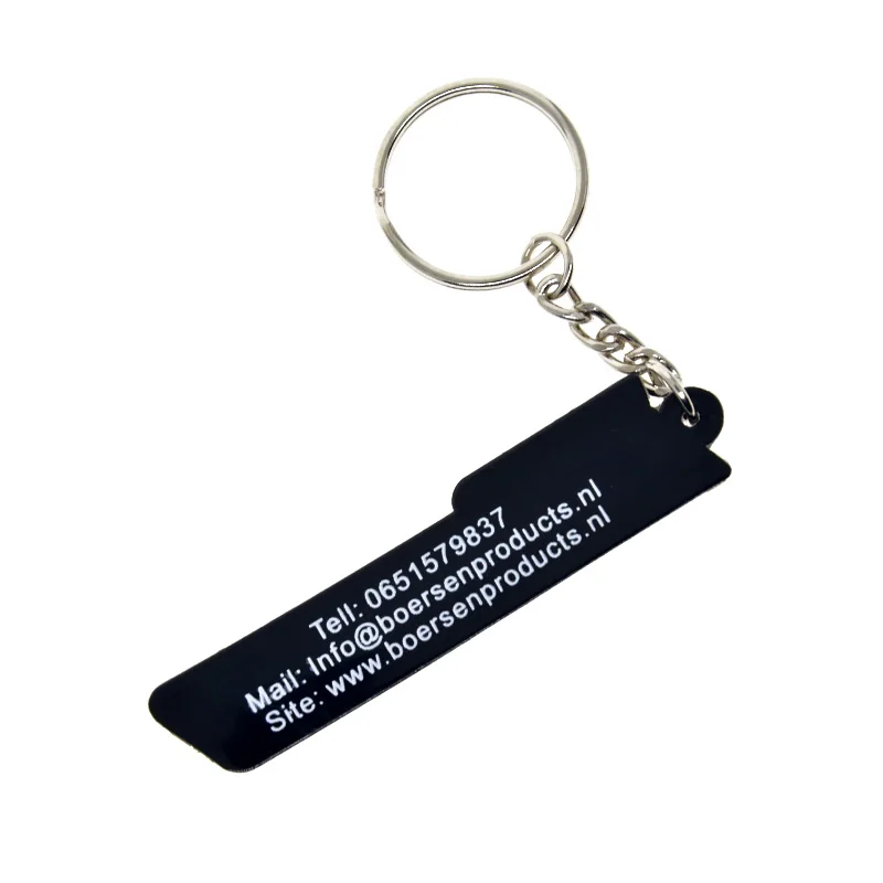 Beidseitiges Logo, individuelles Design, weicher PVC-Schlüsselanhänger für Werbegeschenke – Detail 9