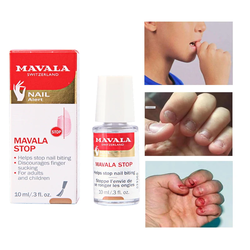 สวิตเซอร์แลนด์ Mavala เด็กหยุดกินมือป้องกันกินขมน้ำป้องกันเล็บกัดเด็ก Liquid Chew Finger