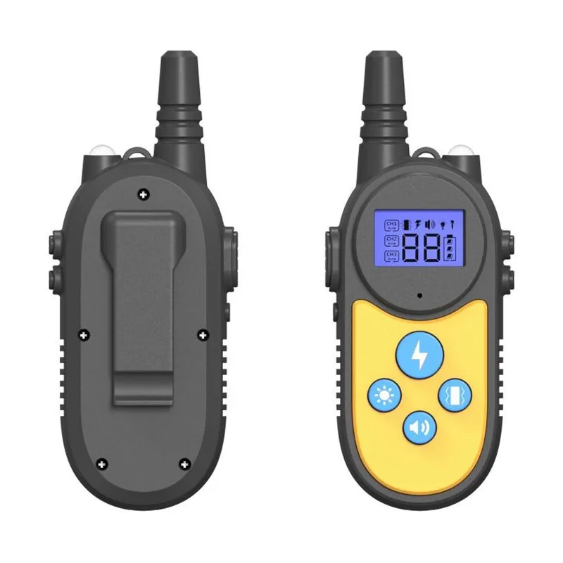 Walkie-Talkie Training Device Agility Equipment Anti Bark Shock Electronic Collar Ultrasonic Dog Repeller