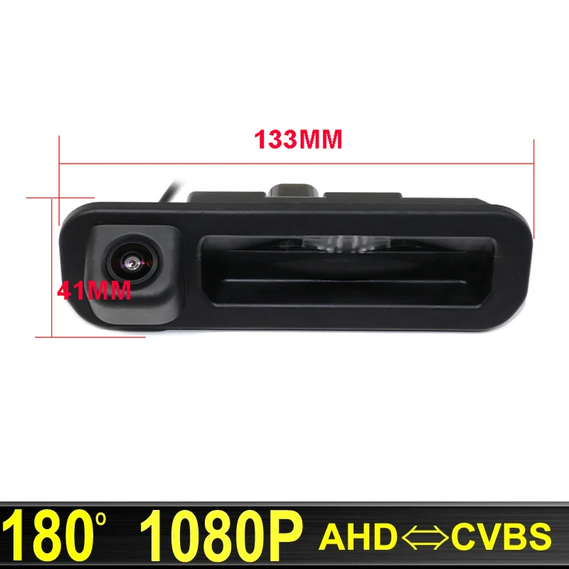 180 Degree 1920x1080P AHD Car Rear View Reverse backup parking Camera For Ford Focus 2012 2013 For Focus 3 Trunk Handle