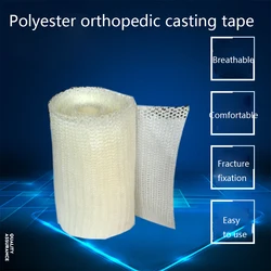 Polyester Orthopedic Casting Tape for Pet Animals High Polymer Fixed Bandage Cat Dog Fracture Fixation 5/7/10/15x360cm 1Roll