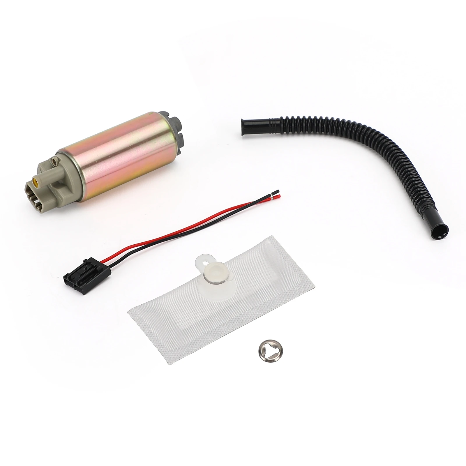 Artudatech Fuel Pump + Filter + Flex Hose For Moto Guzzi V11 1100 LeMans Ballabio 2003 2004