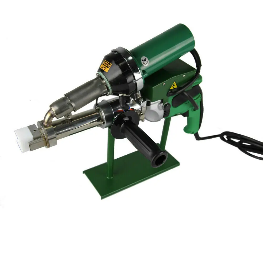 มือถือพลาสติก Extrusion เครื่องเชื่อมเครื่องเชื่อม Extruder LST600B 1600W Hot Air Blower เชื่อม Extruder