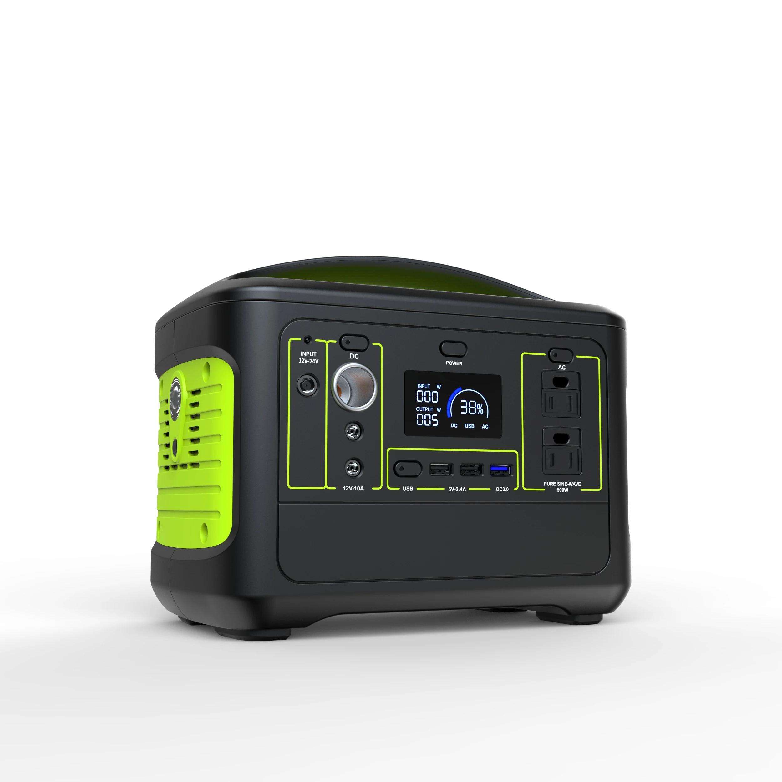 Portable 500W  high-power 150,000 mA multifunctional power station for travel power supply