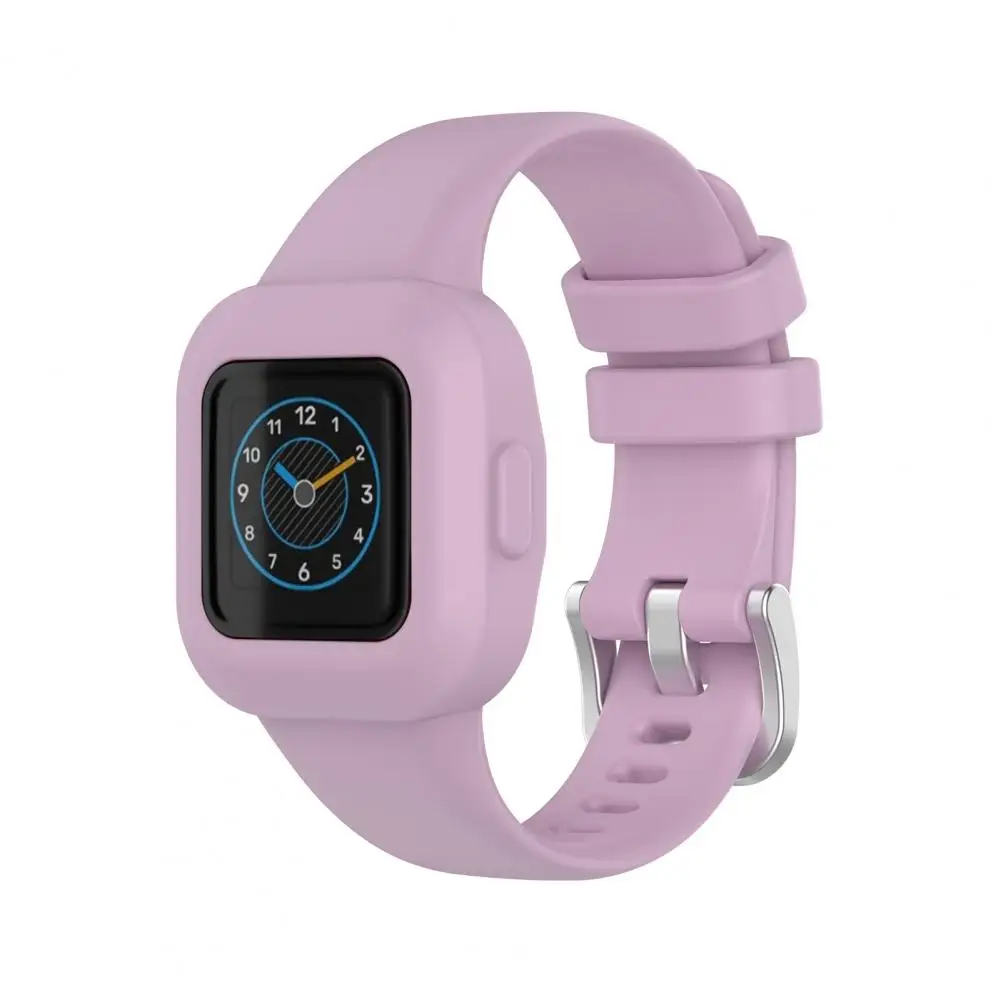 سوار ساعة من السيليكون الناعم ، سوار معصم ، حزام ساعة لـ JR3 ، Vivofit Jr 3 ، قطعة واحدة