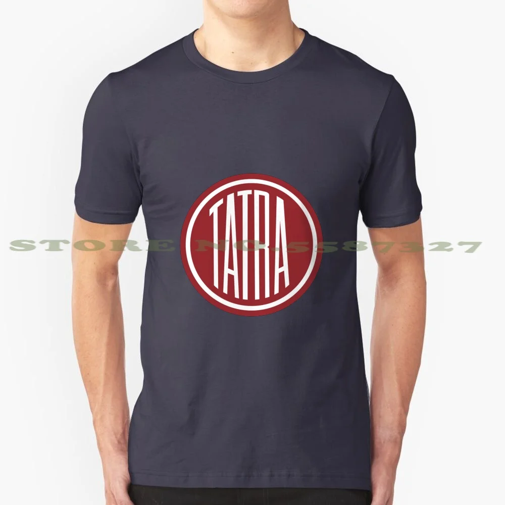 Classic Car Logos : Tatra 100% Cotton T-Shirt Classic Car Automobile Logo Emblem Tatra Symbol Czech