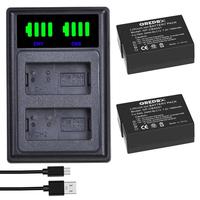 DMW-BLC12 BLC12E BLC12PP DMW BLC12 batteries + Dual USB charger with type-C port for Panasonic Lumix FZ1000, FZ200, FZ300, G5