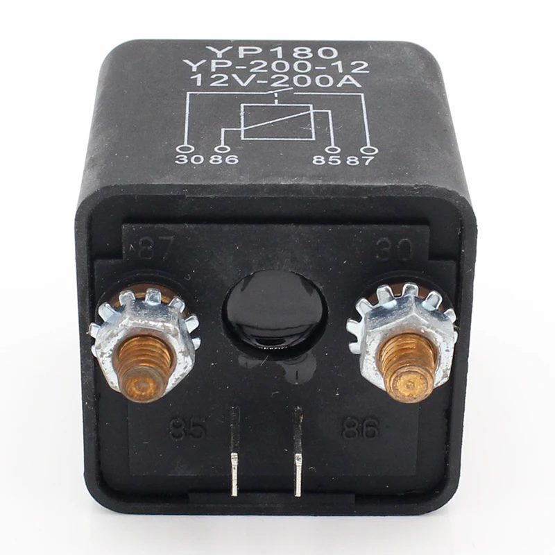 1pcs High Power Car Relay 12V DC 200A Car Truck Motor Automotive Switch Car Relay Continuous Type Automotive Relay Car Relays