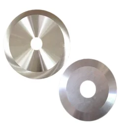 Carbide circular knife tungsten nonwoven pneumatic slitting machine rotary round blade flat paper cutter cutting blades