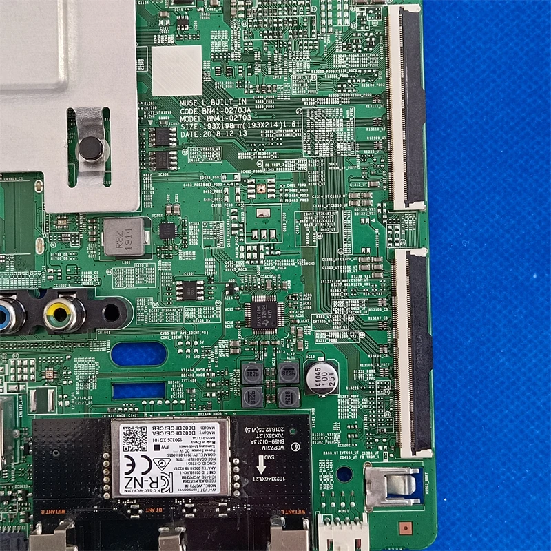 Buena prueba para la placa principal Samsung UA55RU7100KXZN UA55RU7100K UA55RU7100 placa base BN41-02703A BN41-02703 URU7100