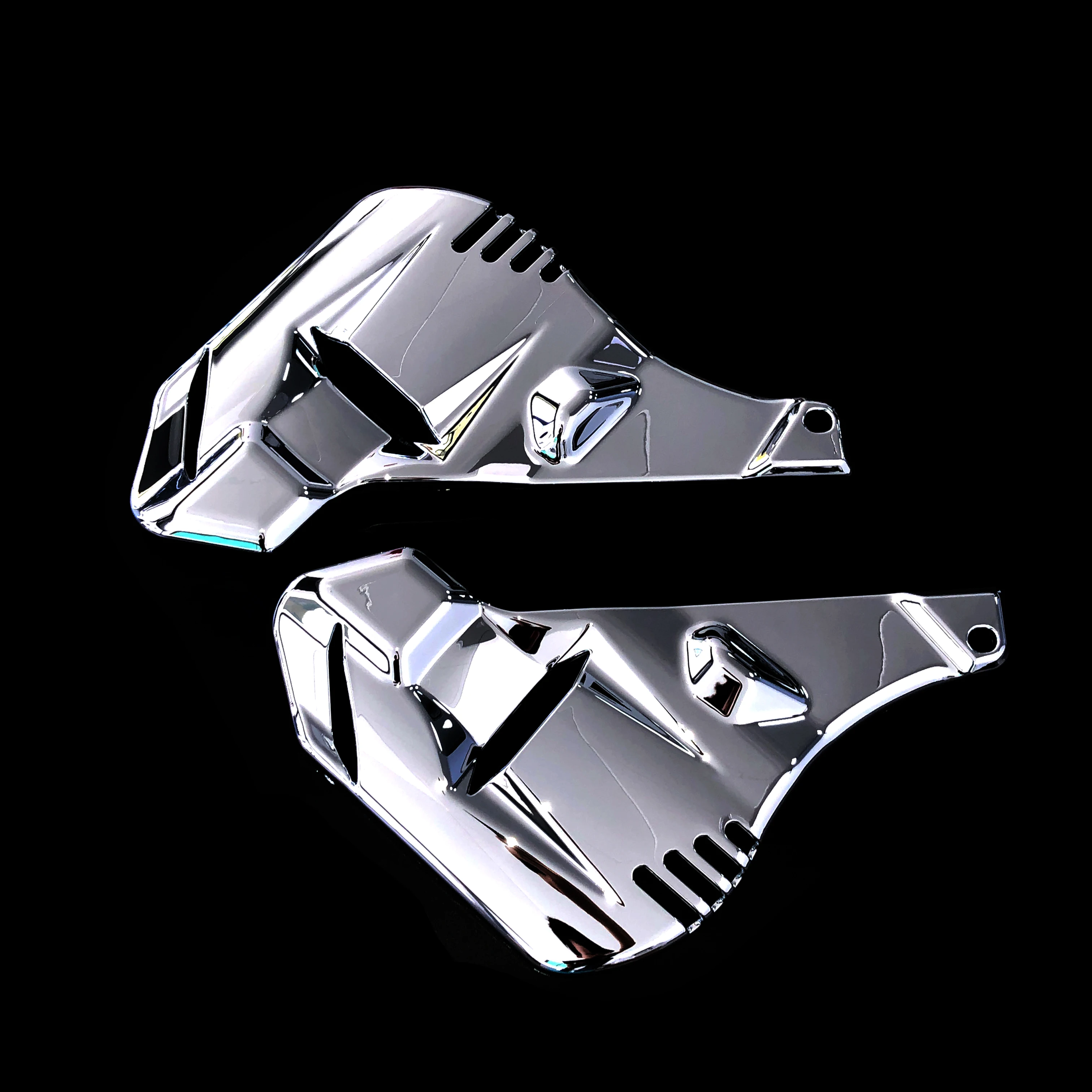 Brake Cover Caliper Device Brake Decoration Front Fork Cover For Honda Gold Wing GL1800 GL1800B F6B 2018-2023 ABS Chrome Plated