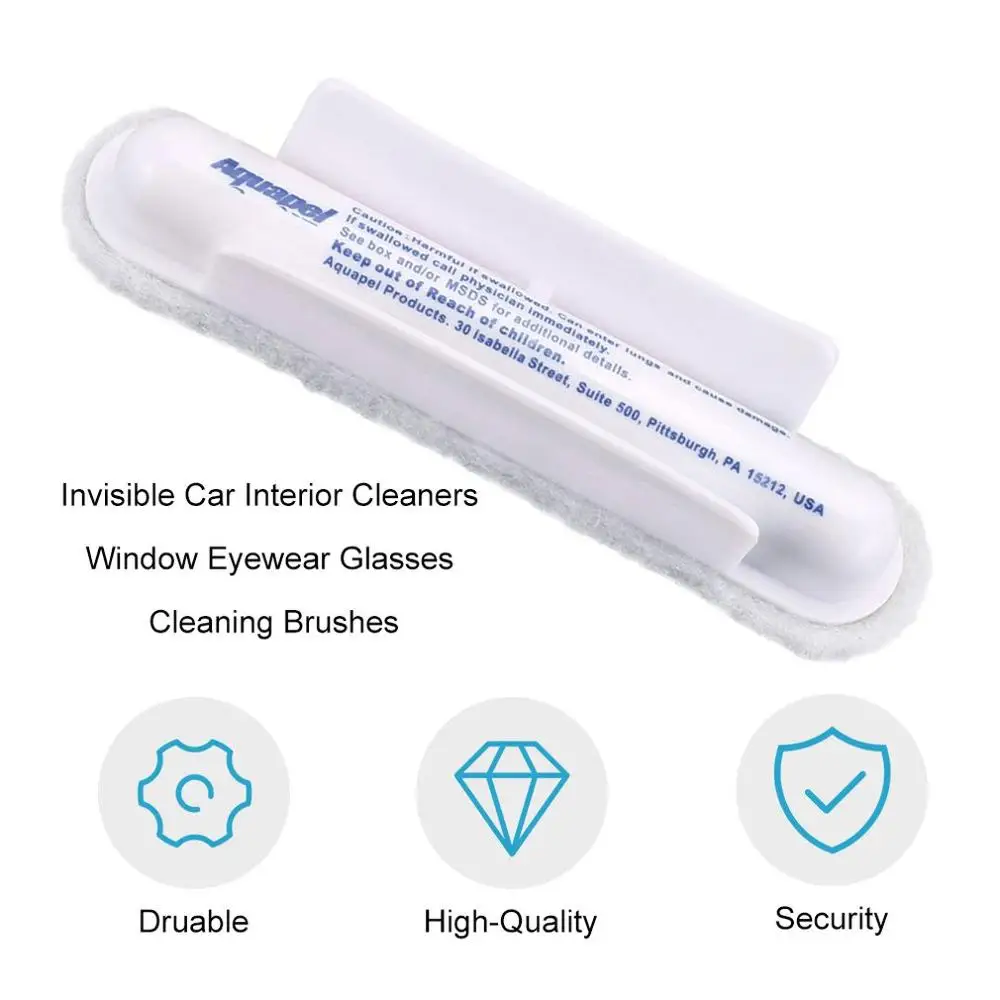 Invisible Aquapel Car Interior Cleaners Window Eyewear Glasses Cleaning Brushes Household Cleaning Tools Wimdow Brush