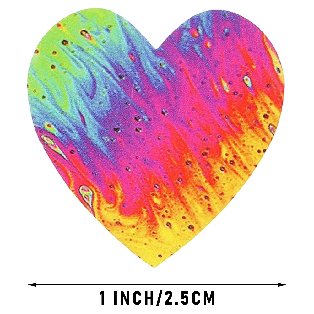 500 pz/rotolo adesivi amore a forma di cuore adesivi sigillo etichette confezione regalo compleanno forniture per feste di nozze adesivi di cancelleria