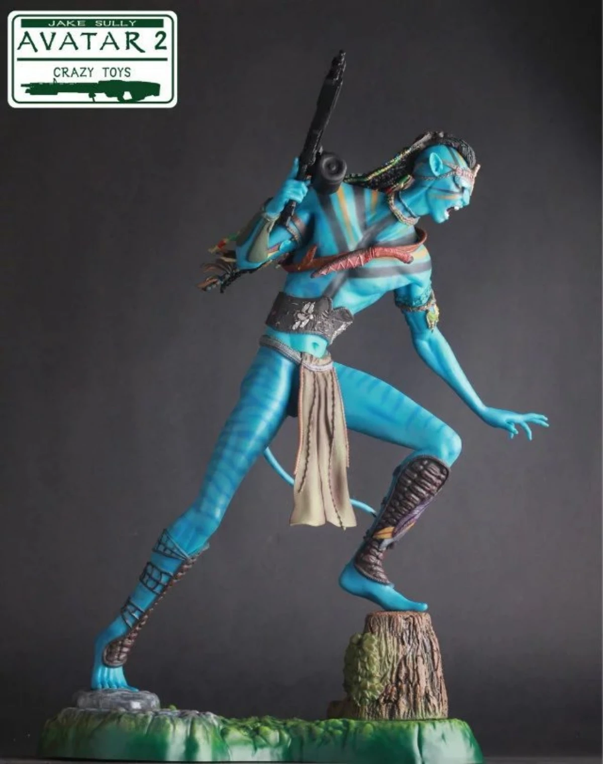 bebes doll with Crazy Toys 1:6 Avatar 2 Neytiri & Jake Sully Statue PVC Figure Model Toys 50cm