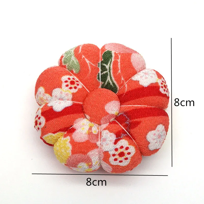 1Pc Pumpkin Shaped Needle Pin Cushion Sewing Needle Pillow DIY Tool Cross Stitch Sewing Accessories