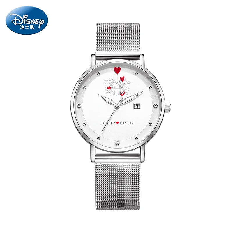 Disney Ladies Micky Mouse Minnie Clock  Women Watches Fashion Diamond Female Quartz Wristwatches Relogio Feminino Zegarek Damski