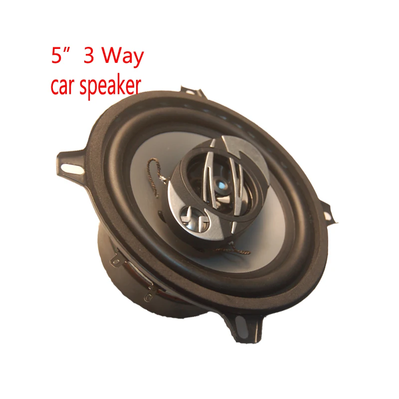 High Quality New Hifi End Speaker 1pc 5 Inch 150W 4Ohm Coaxial Front Door Acoustic Rubber Edge 5.25inch 2 Way Loud Speakers