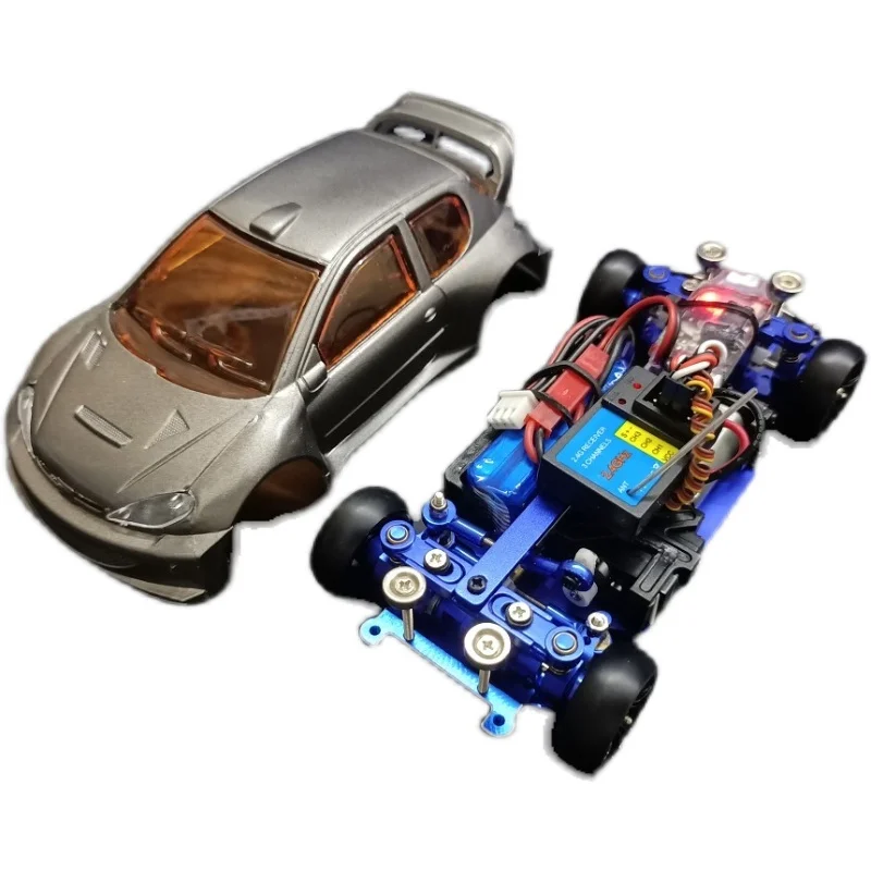 Assembled Mini Drift Speed Car 4WD RC Electric Model Racing Car RTR MINI-Q8 Brush Version