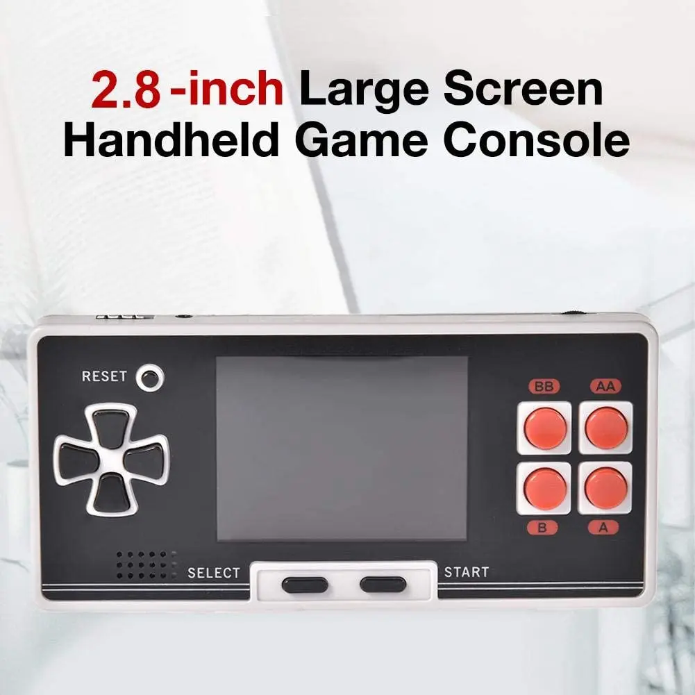 Console di gioco portatile portatile integrata in 8 Bit 200 supporto per videogiochi classico doppio joystick wireless Console retrò da 2.8 pollici