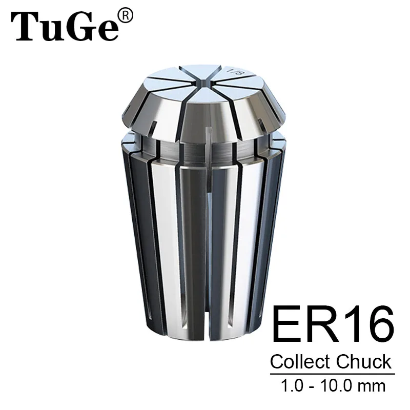 ER16 1-10mm 6.35 1/4 1/8 3.175 CNC Milling tool holder Spring Collet High Precision Collet Accuracy 0.008mm engraving machine